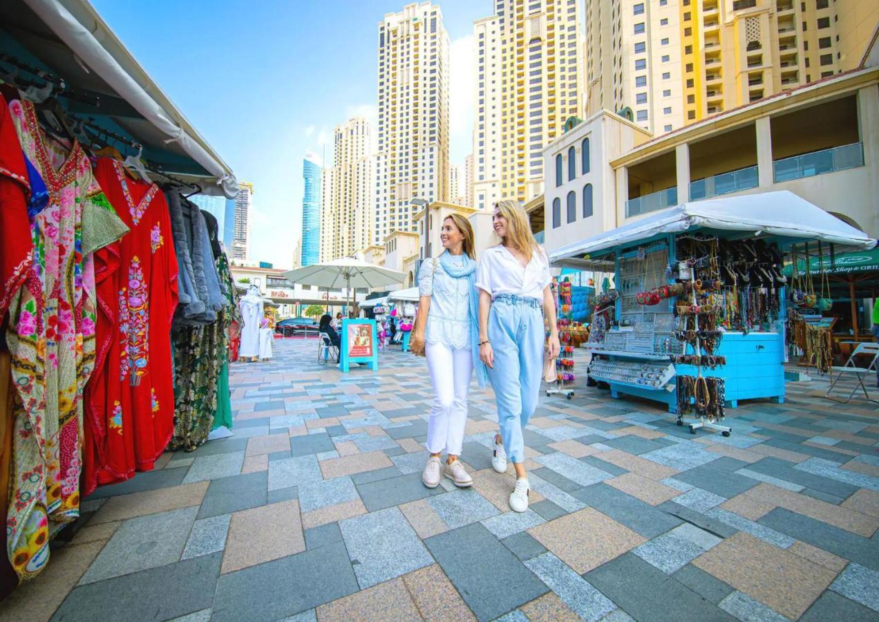 Luxury Jbr - 2Br - 5* Beach Resorts Access! ドバイ エクステリア 写真
